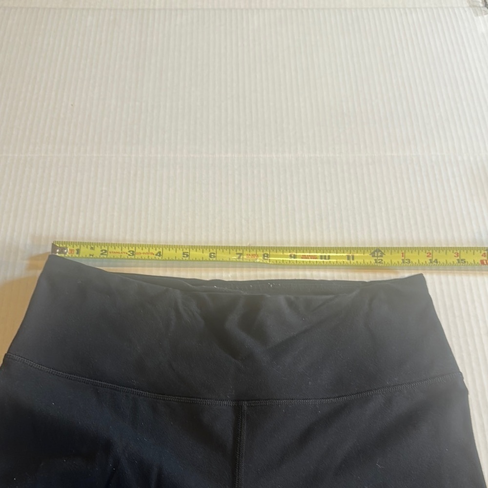 Victoria’s Secret Sport VSX Black Leggings with inside pocket and pull string - Picture 4 of 9